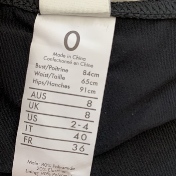 zimmermann honour circular frill black bikini top and bottom - Picture 8 of 8